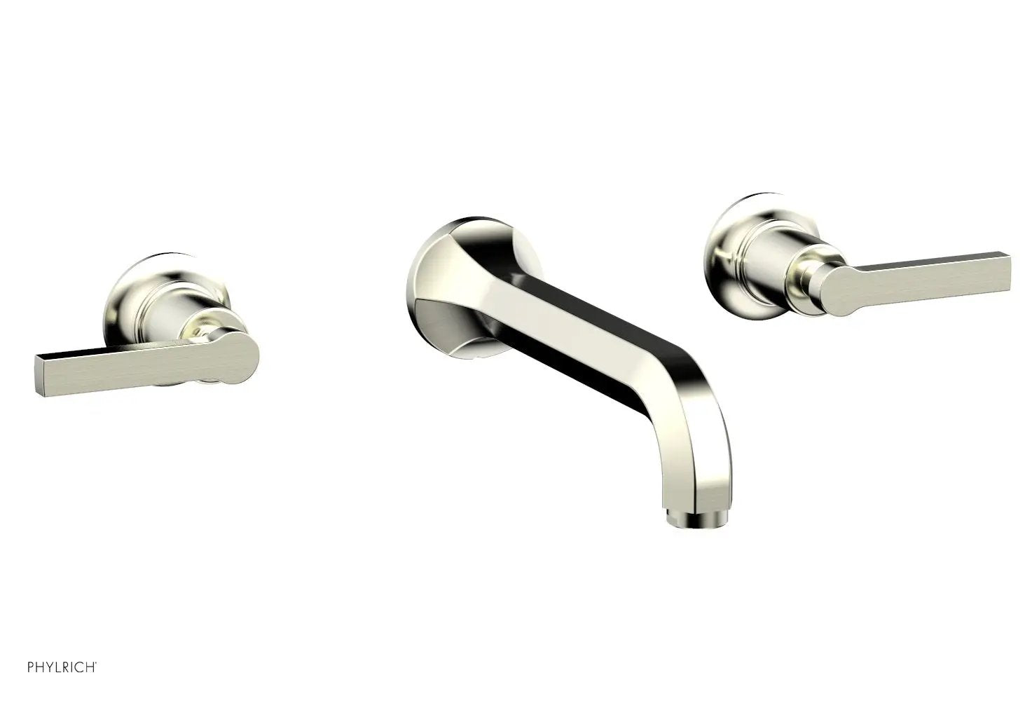 Phylrich HEX MODERN Wall Lavatory Set - Lever Handles by Phylrich