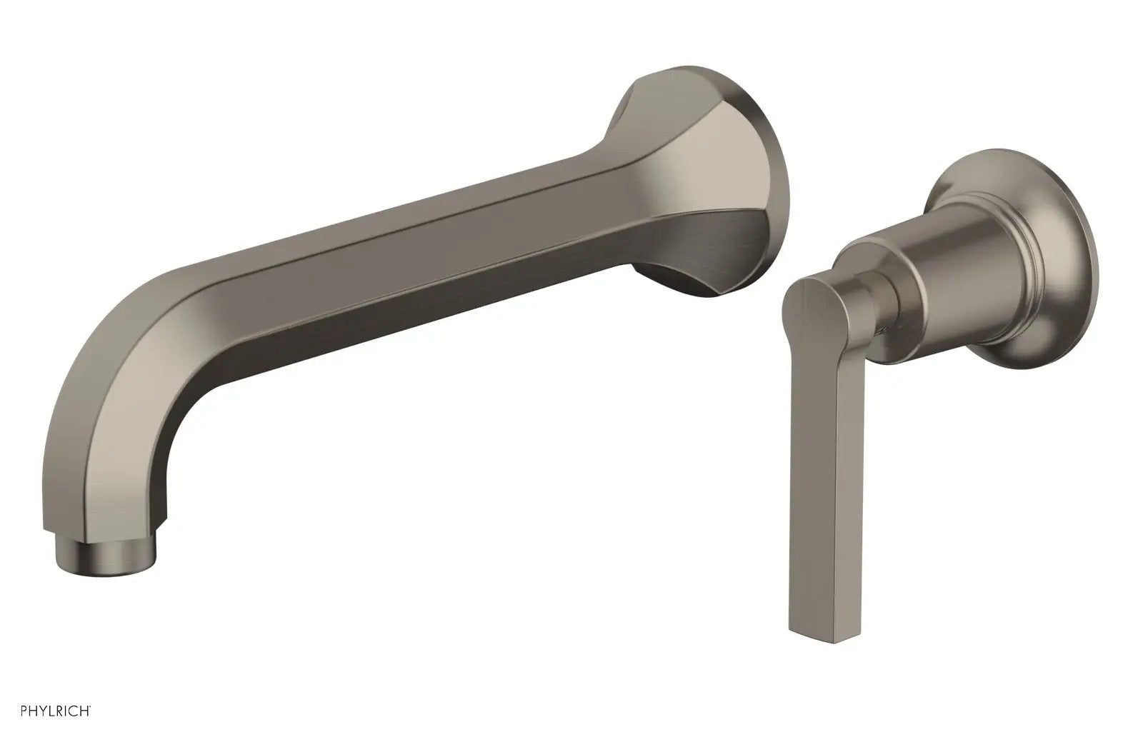 Phylrich HEX MODERN Single Handle Wall Lavatory Set - Lever Handle by Phylrich