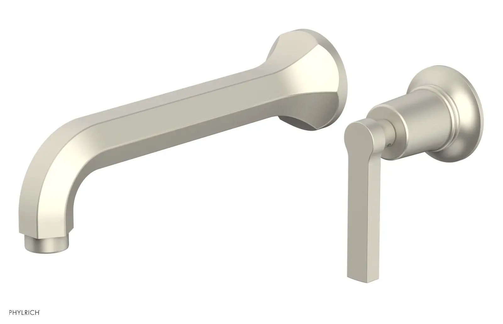 Phylrich HEX MODERN Single Handle Wall Lavatory Set - Lever Handle by Phylrich