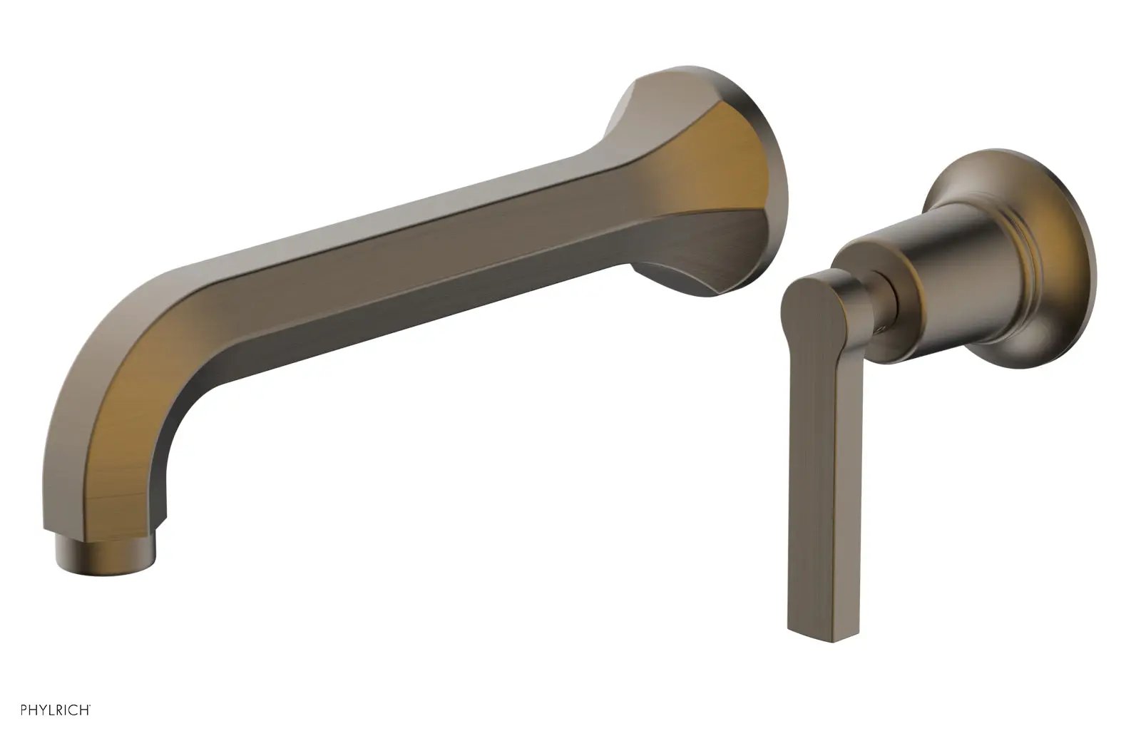 Phylrich HEX MODERN Single Handle Wall Lavatory Set - Lever Handle by Phylrich