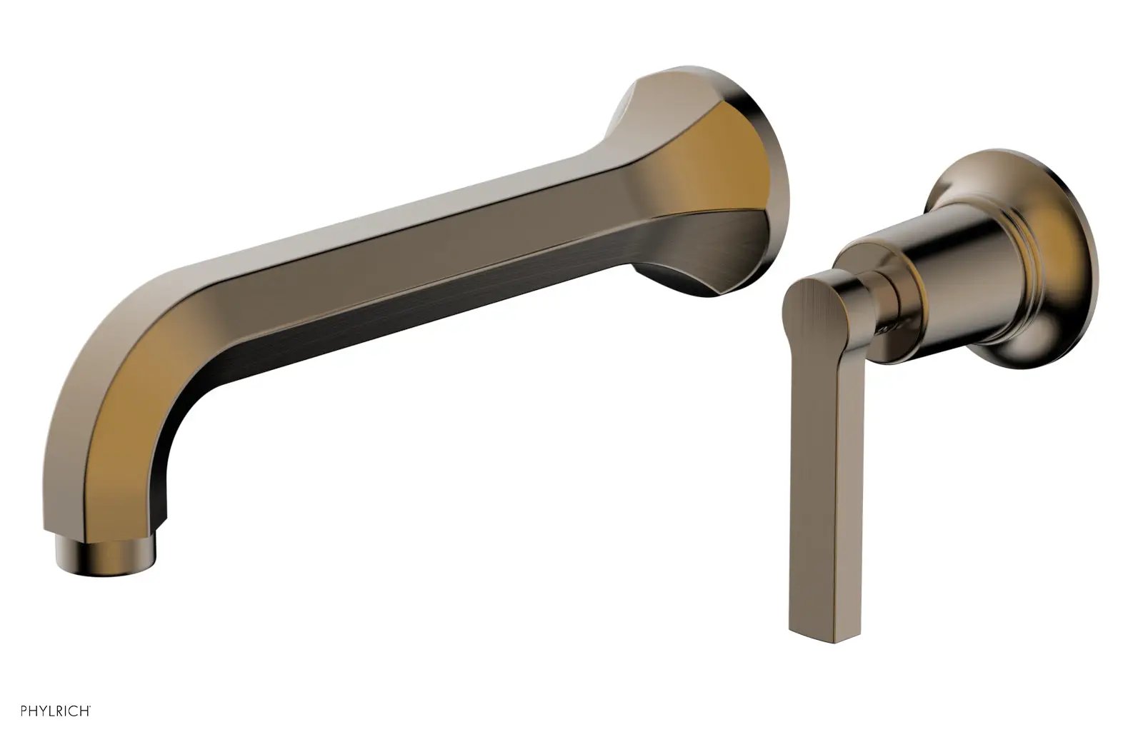 Phylrich HEX MODERN Single Handle Wall Lavatory Set - Lever Handle by Phylrich