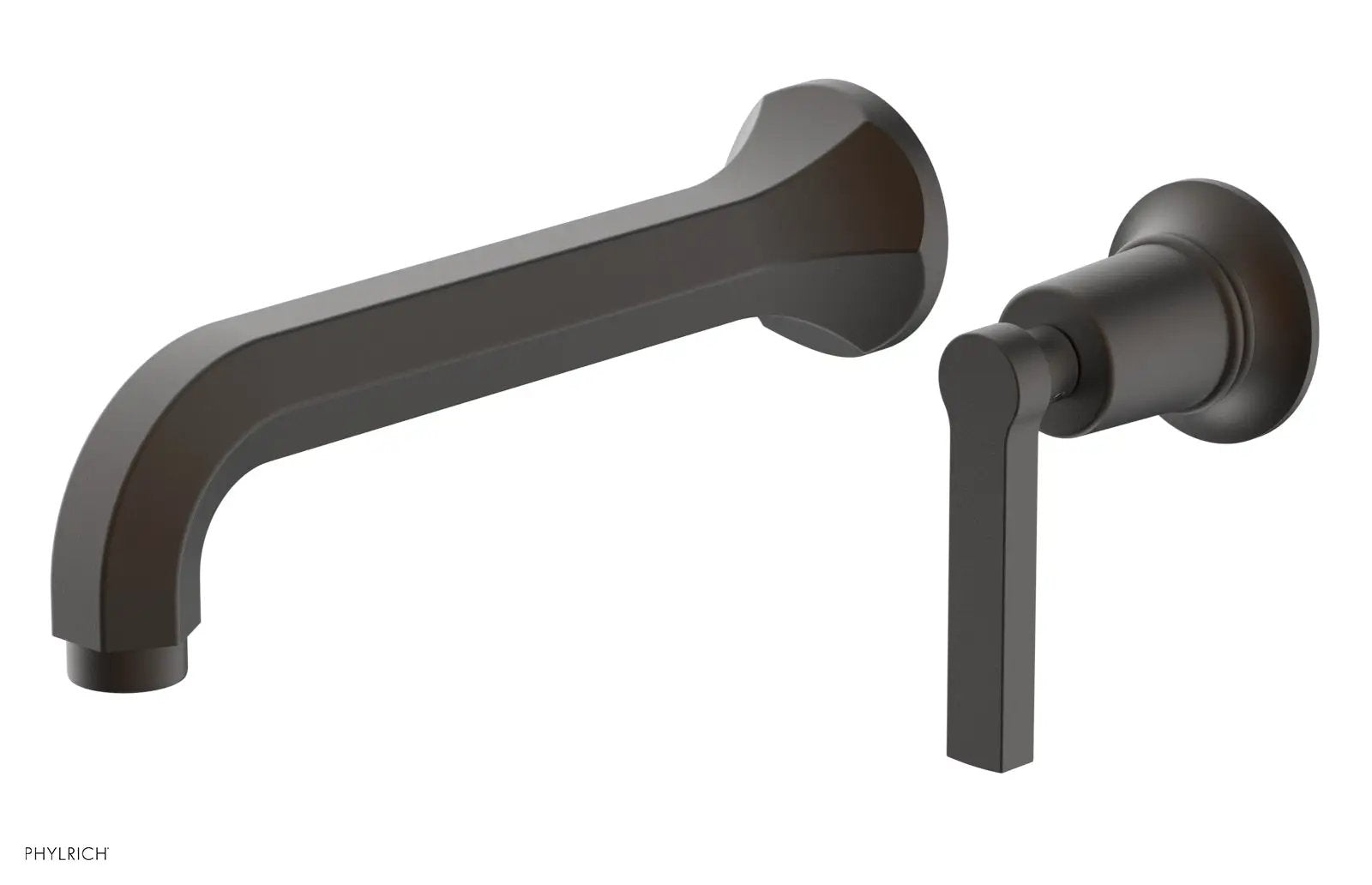Phylrich HEX MODERN Single Handle Wall Lavatory Set - Lever Handle by Phylrich