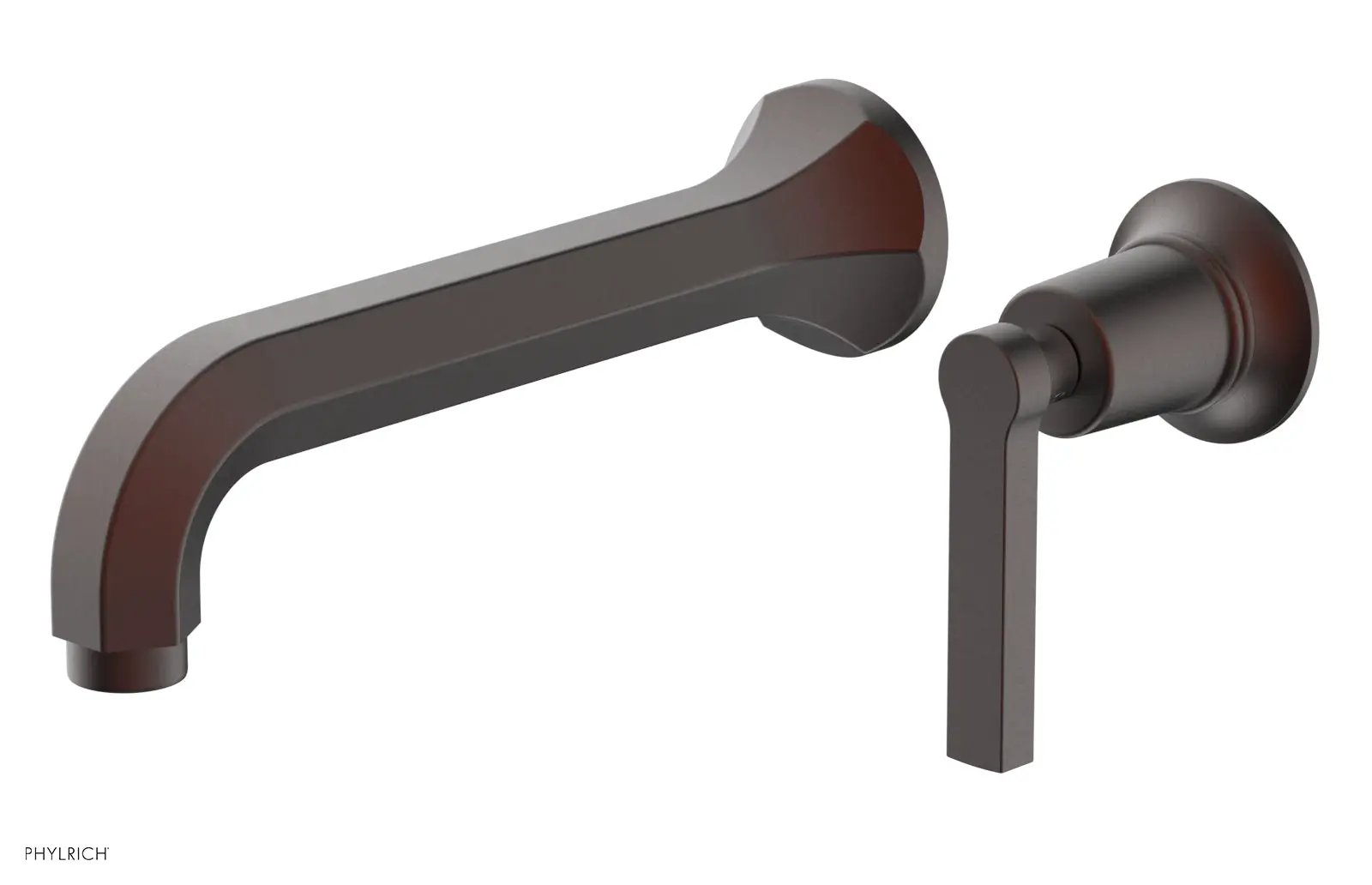 Phylrich HEX MODERN Single Handle Wall Lavatory Set - Lever Handle by Phylrich