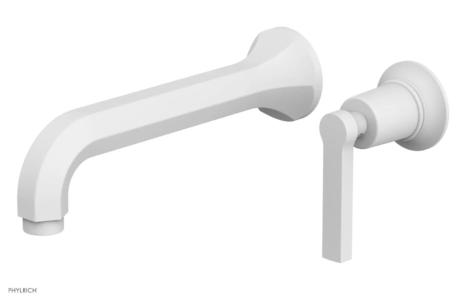 Phylrich HEX MODERN Single Handle Wall Lavatory Set - Lever Handle by Phylrich