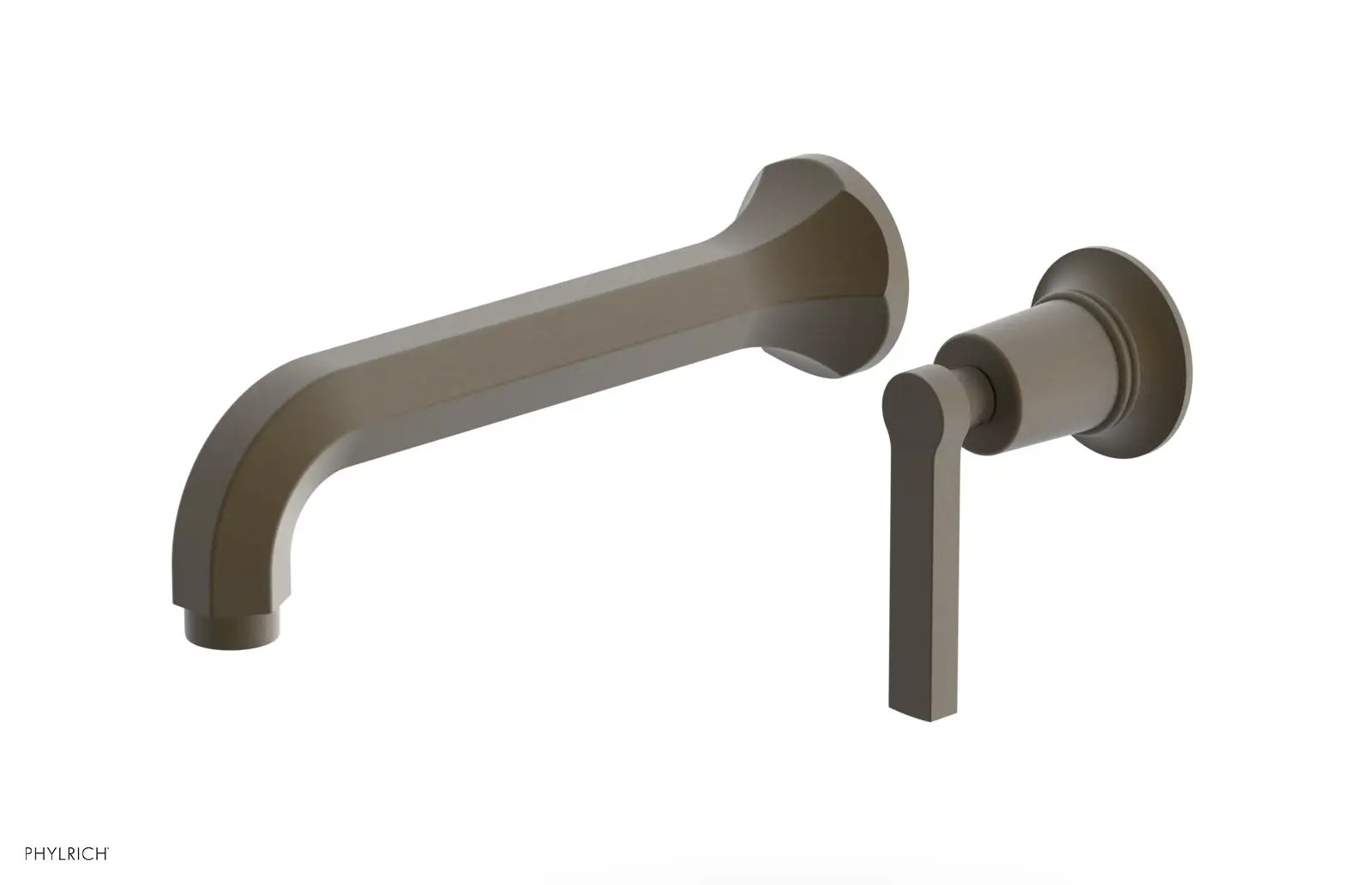 Phylrich HEX MODERN Single Handle Wall Lavatory Set - Lever Handle by Phylrich