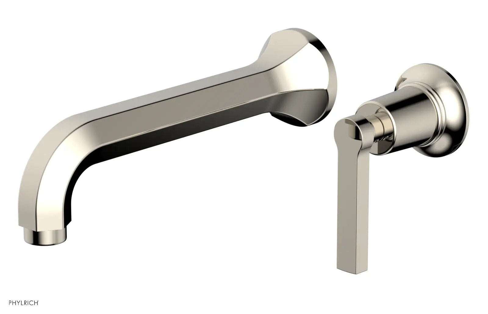 Phylrich HEX MODERN Single Handle Wall Lavatory Set - Lever Handle by Phylrich