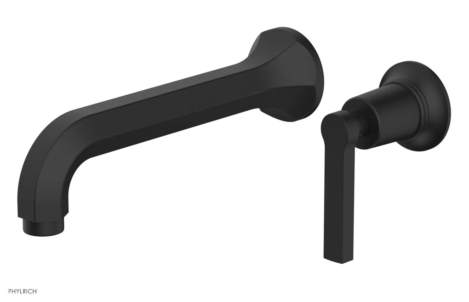 Phylrich HEX MODERN Single Handle Wall Lavatory Set - Lever Handle by Phylrich