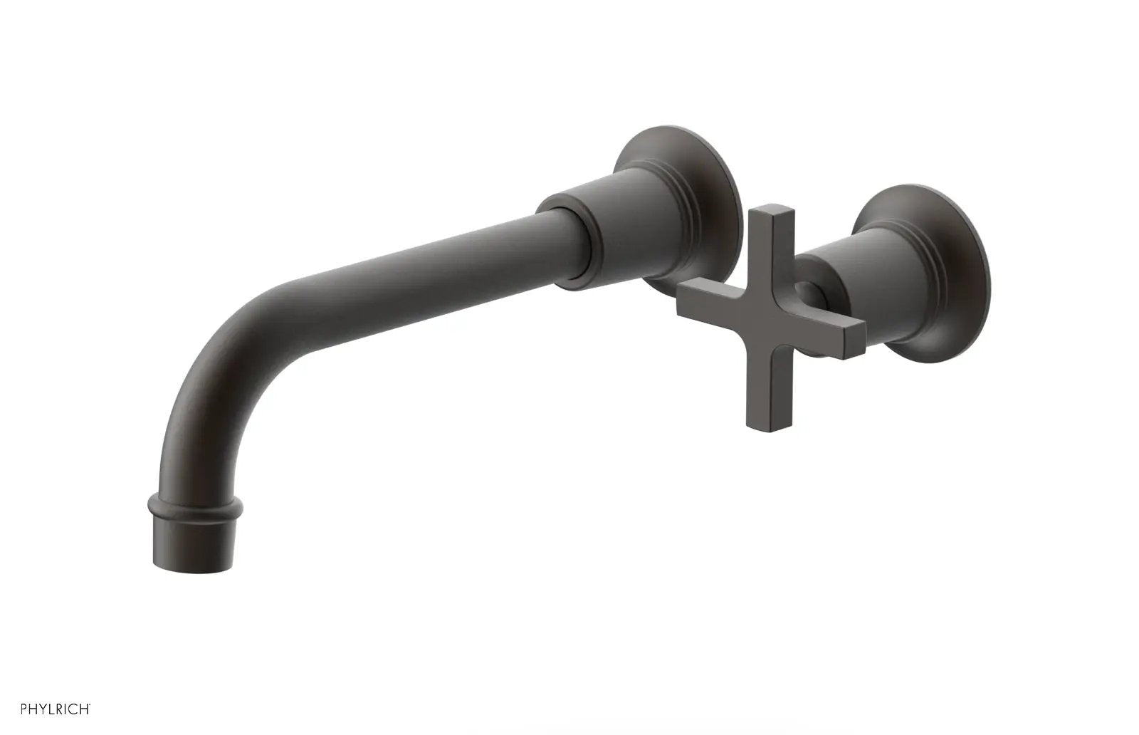 Phylrich HEX MODERN Single Handle Wall Lavatory Set - Cross Handle by Phylrich