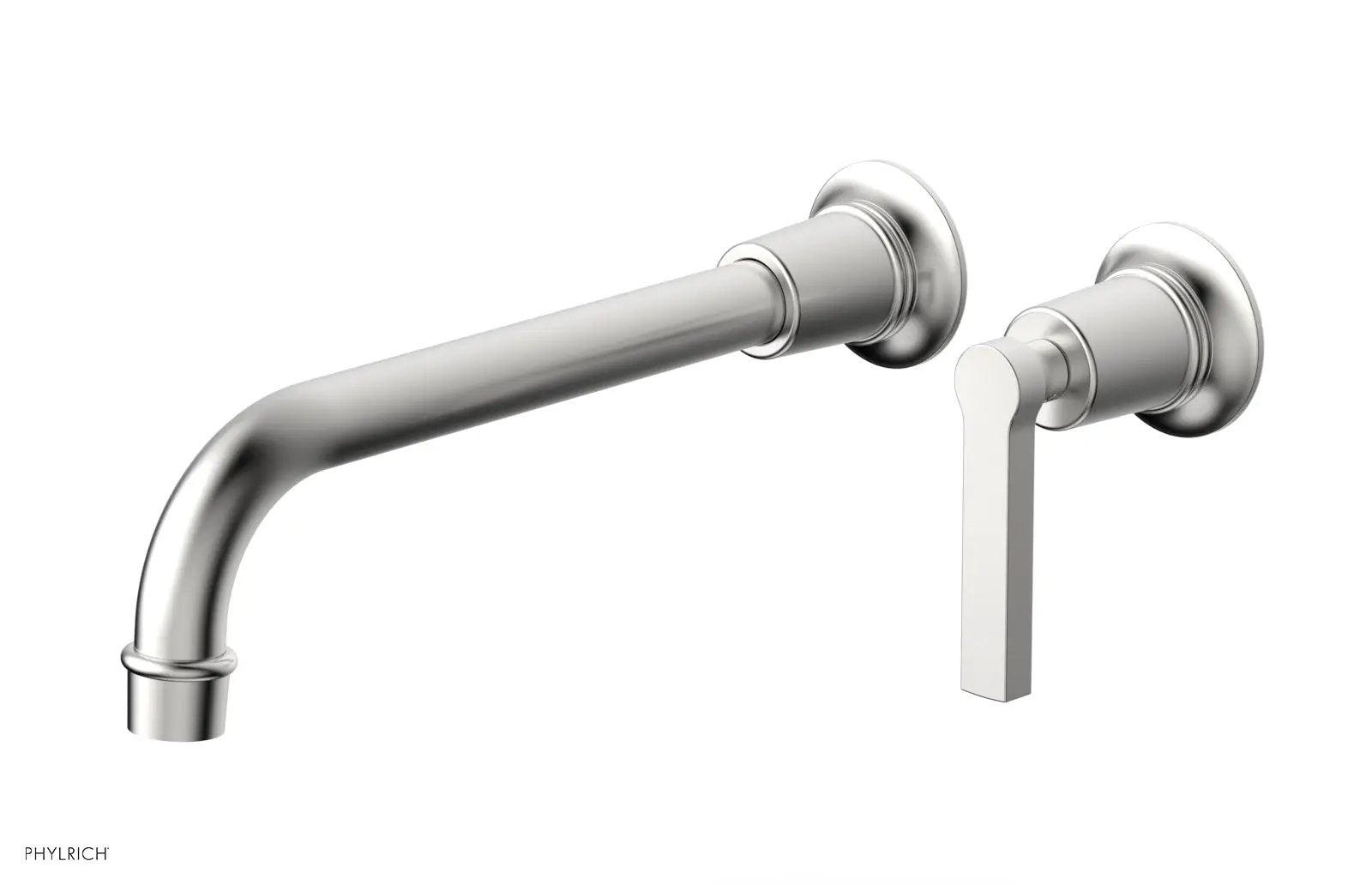 Phylrich HEX MODERN 10" Single Handle Wall Lavatory Set - Lever Handle by Phylrich