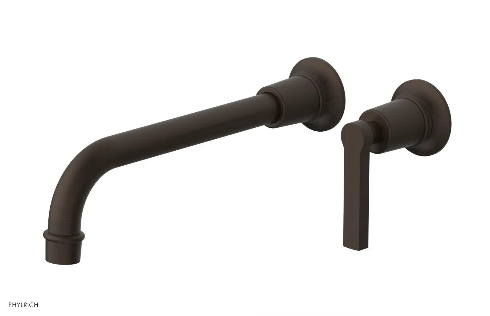 Phylrich HEX MODERN 10" Single Handle Wall Lavatory Set - Lever Handle by Phylrich