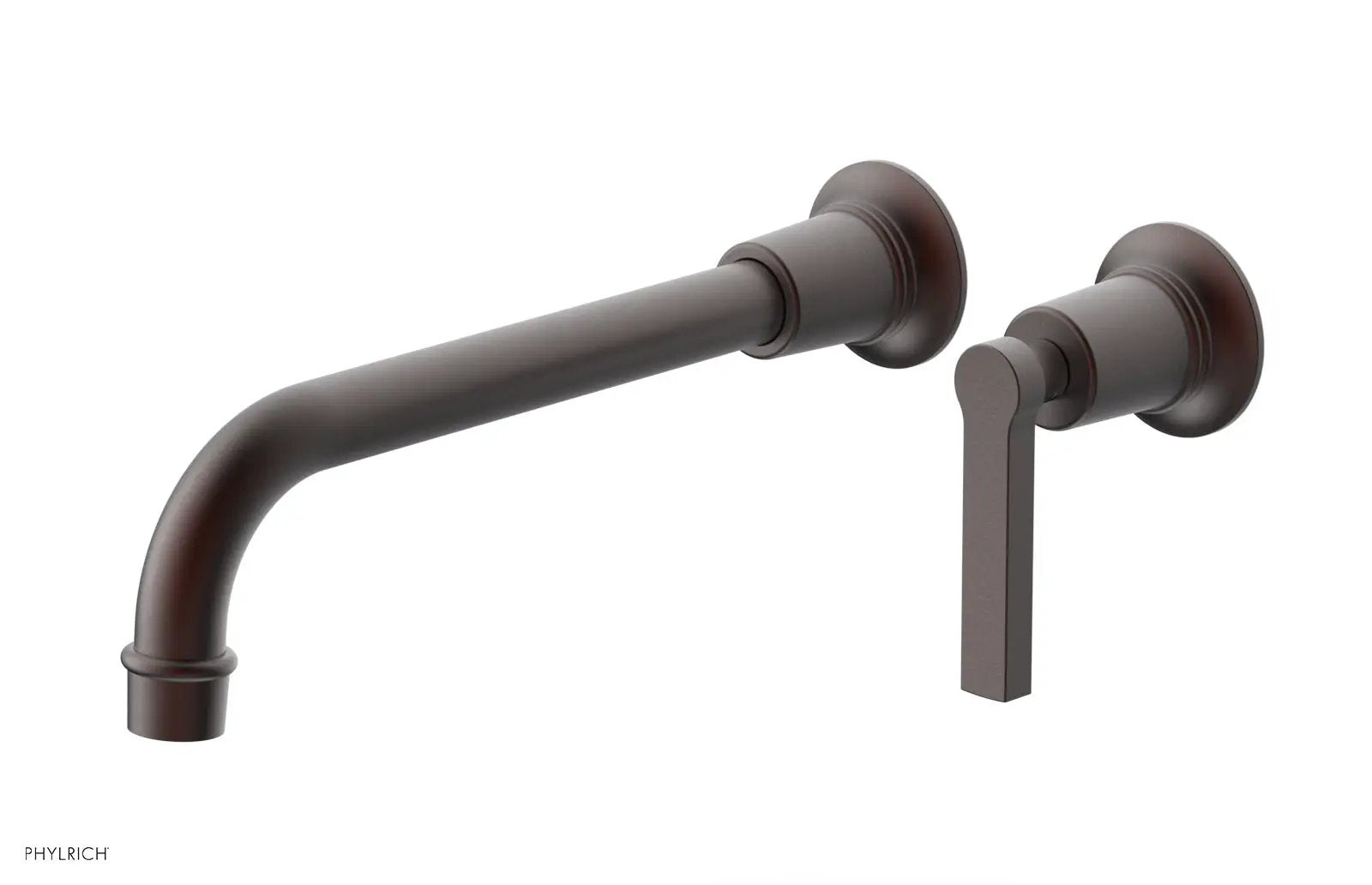 Phylrich HEX MODERN 10" Single Handle Wall Lavatory Set - Lever Handle by Phylrich