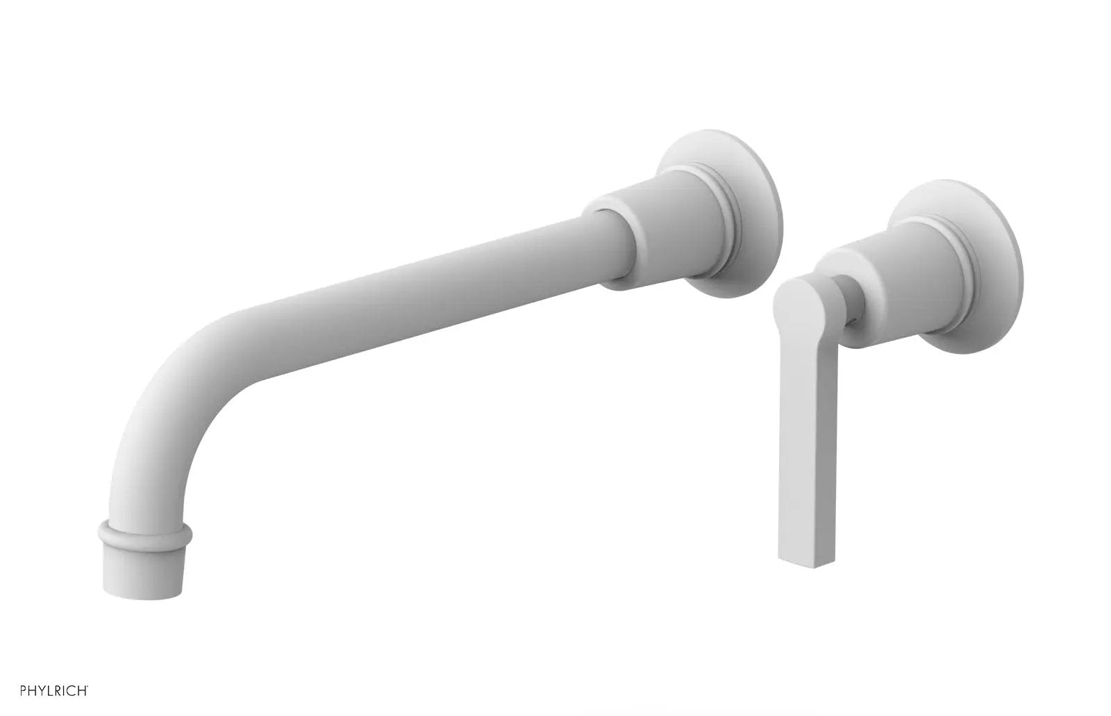 Phylrich HEX MODERN 10" Single Handle Wall Lavatory Set - Lever Handle by Phylrich