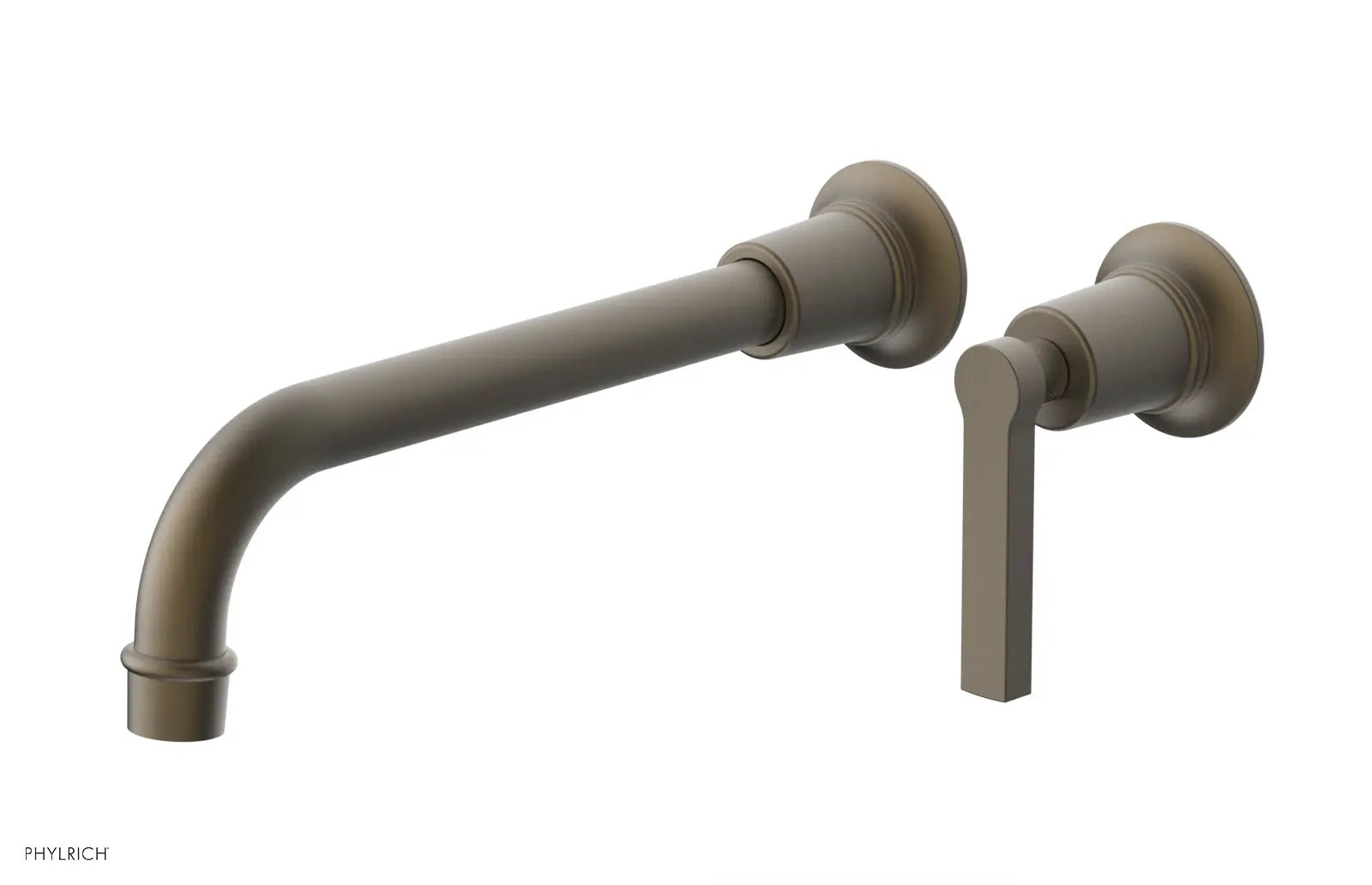 Phylrich HEX MODERN 10" Single Handle Wall Lavatory Set - Lever Handle by Phylrich