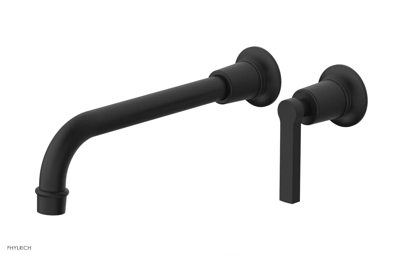 Phylrich HEX MODERN 10" Single Handle Wall Lavatory Set - Lever Handle by Phylrich