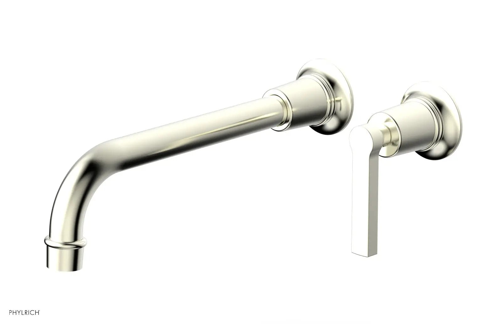 Phylrich HEX MODERN 10" Single Handle Wall Lavatory Set - Lever Handle by Phylrich