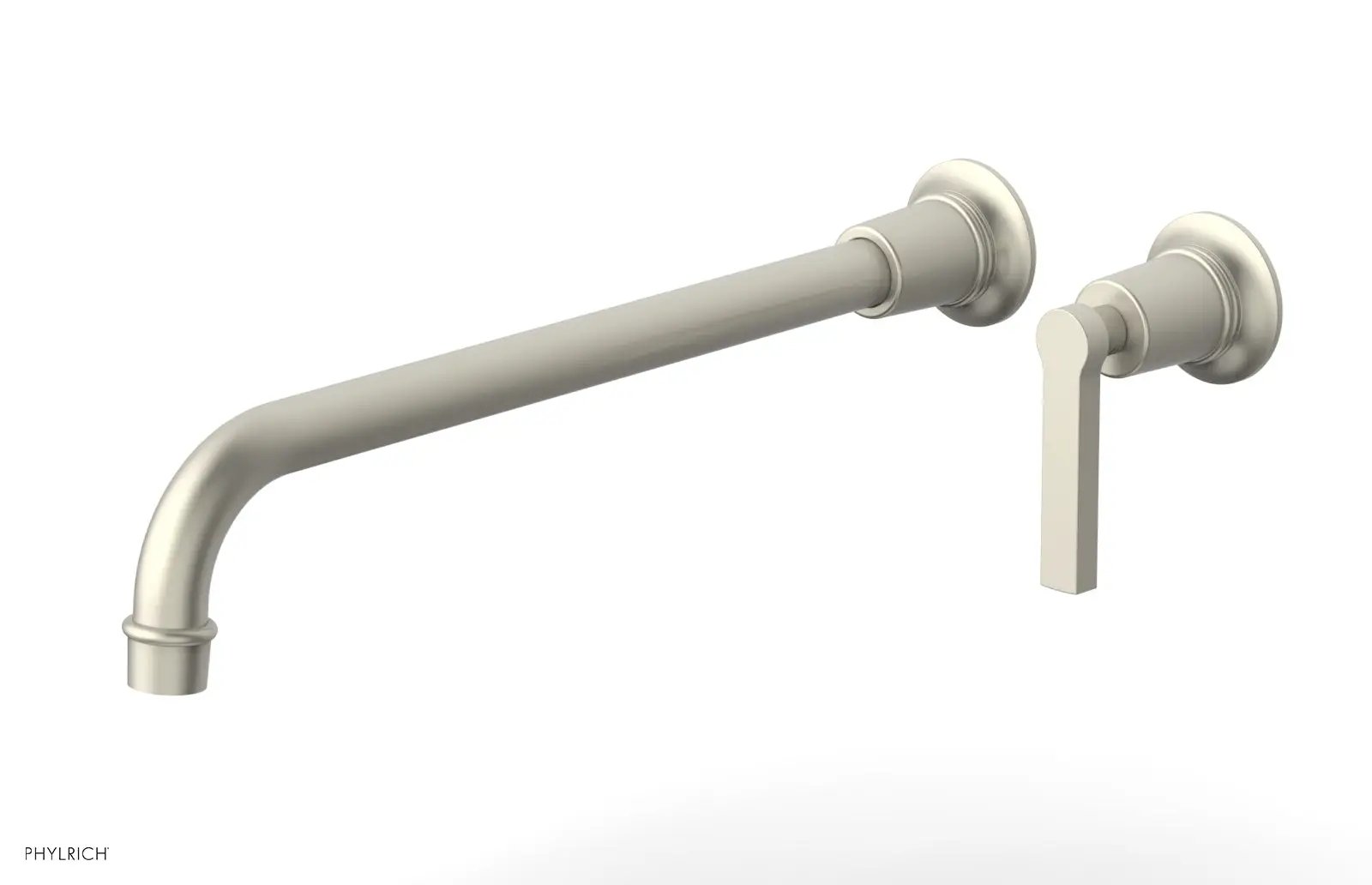 Phylrich HEX MODERN 14" Single Handle Wall Lavatory Set - Lever Handle by Phylrich