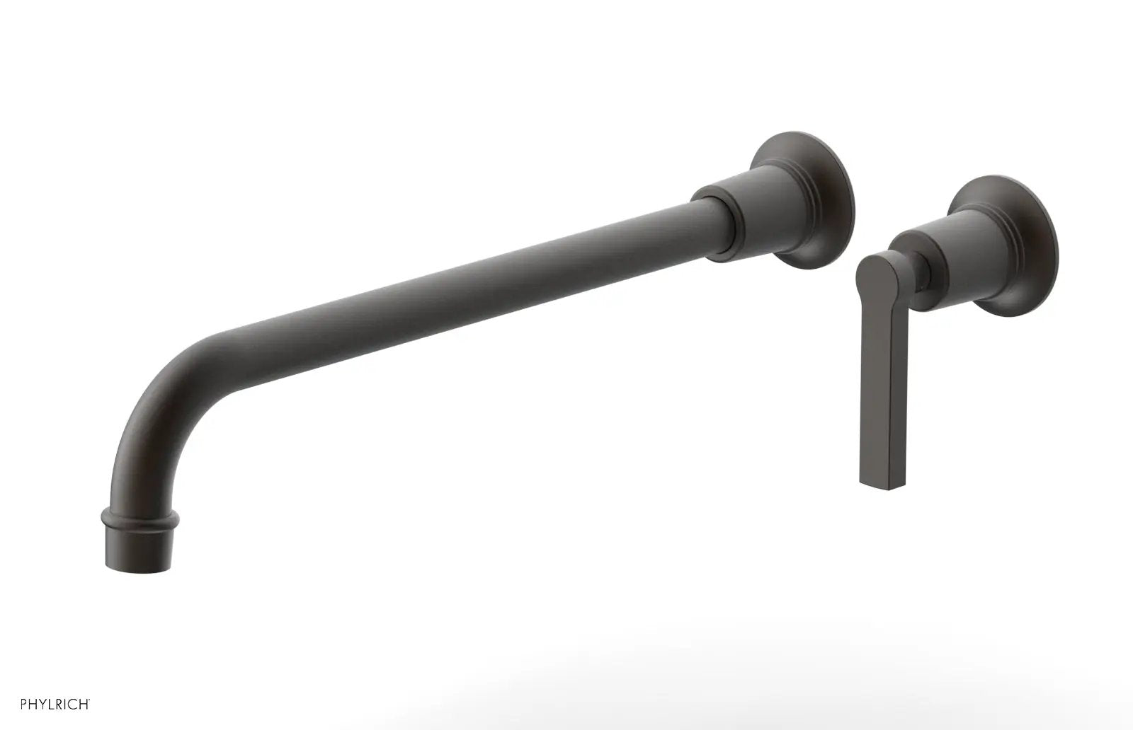 Phylrich HEX MODERN 14" Single Handle Wall Lavatory Set - Lever Handle by Phylrich