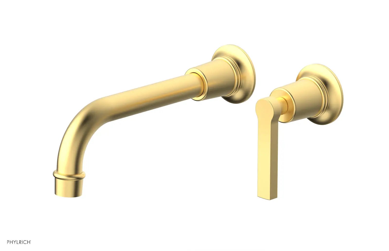 Phylrich HEX MODERN Single Handle Wall Lavatory Set - Lever Handle by Phylrich