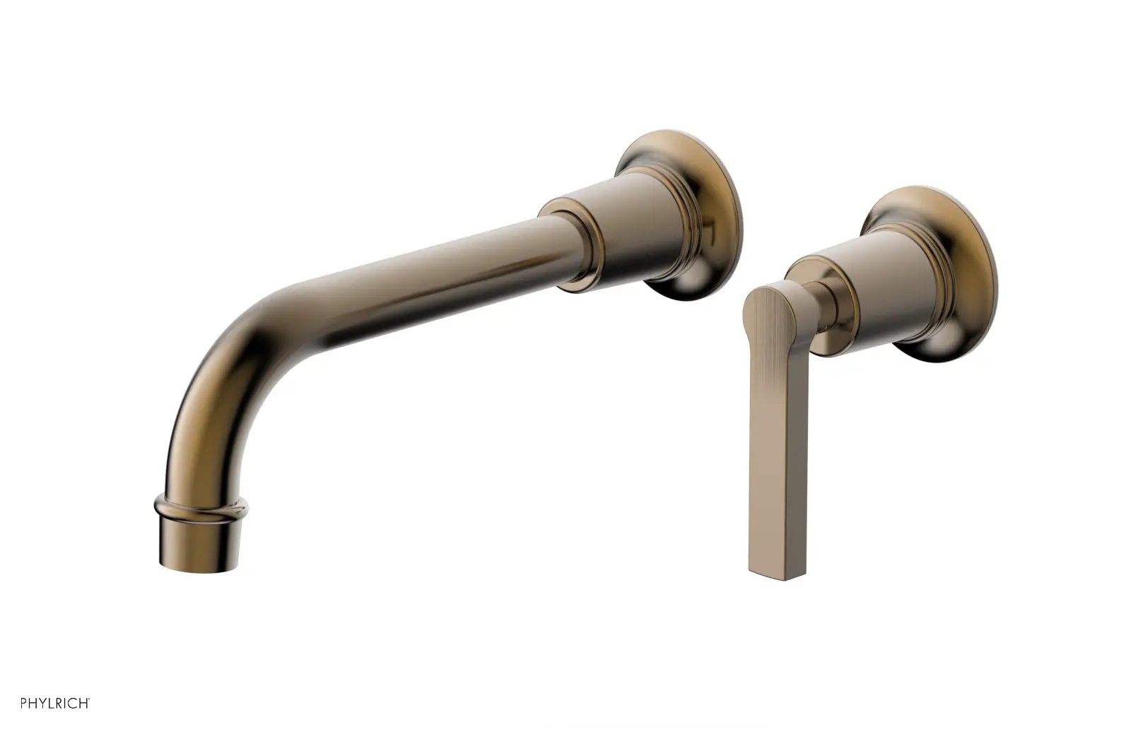 Phylrich HEX MODERN Single Handle Wall Lavatory Set - Lever Handle by Phylrich