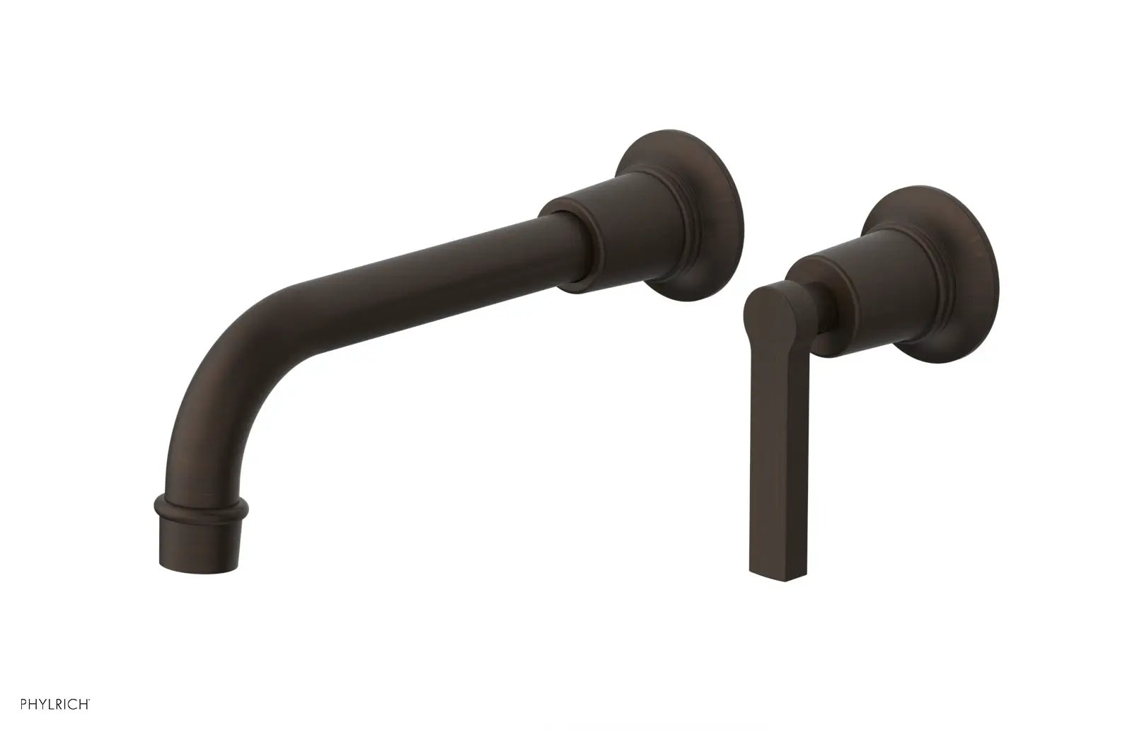 Phylrich HEX MODERN Single Handle Wall Lavatory Set - Lever Handle by Phylrich