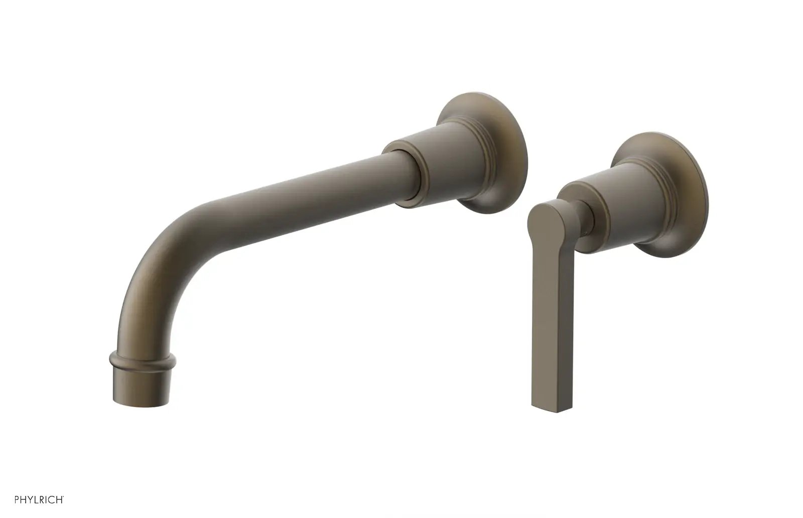 Phylrich HEX MODERN Single Handle Wall Lavatory Set - Lever Handle by Phylrich