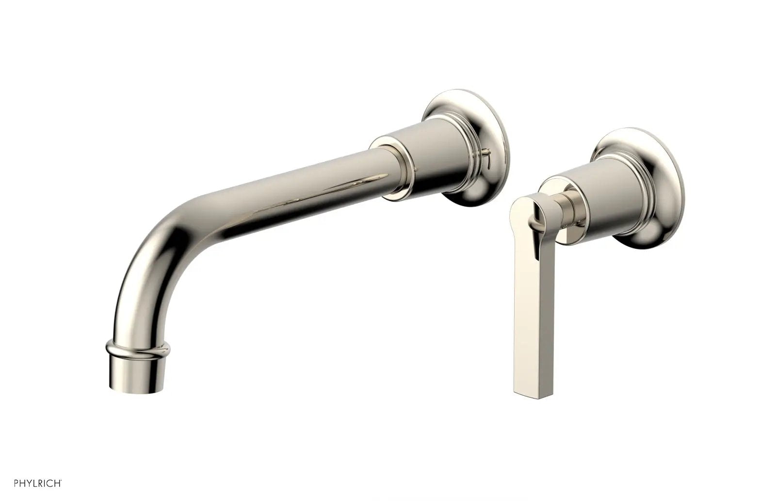 Phylrich HEX MODERN Single Handle Wall Lavatory Set - Lever Handle by Phylrich