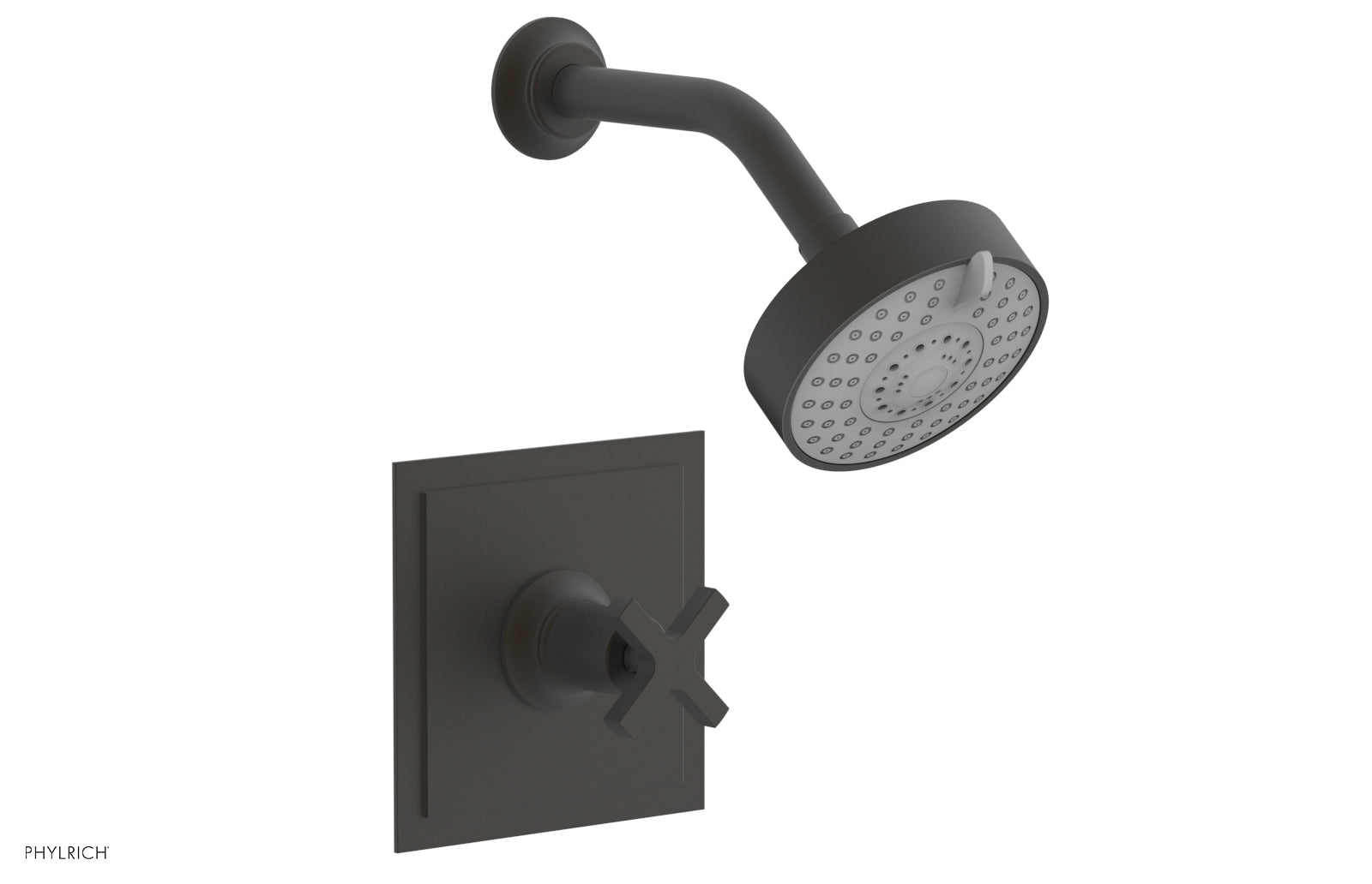 Phylrich HEX MODERN Pressure Balance Shower Set - Cross Handle