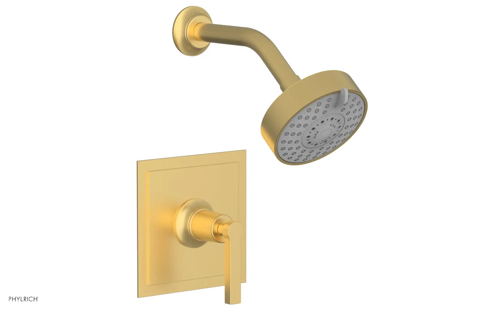 Phylrich HEX MODERN Pressure Balance Shower Set - Lever Handle by Phylrich