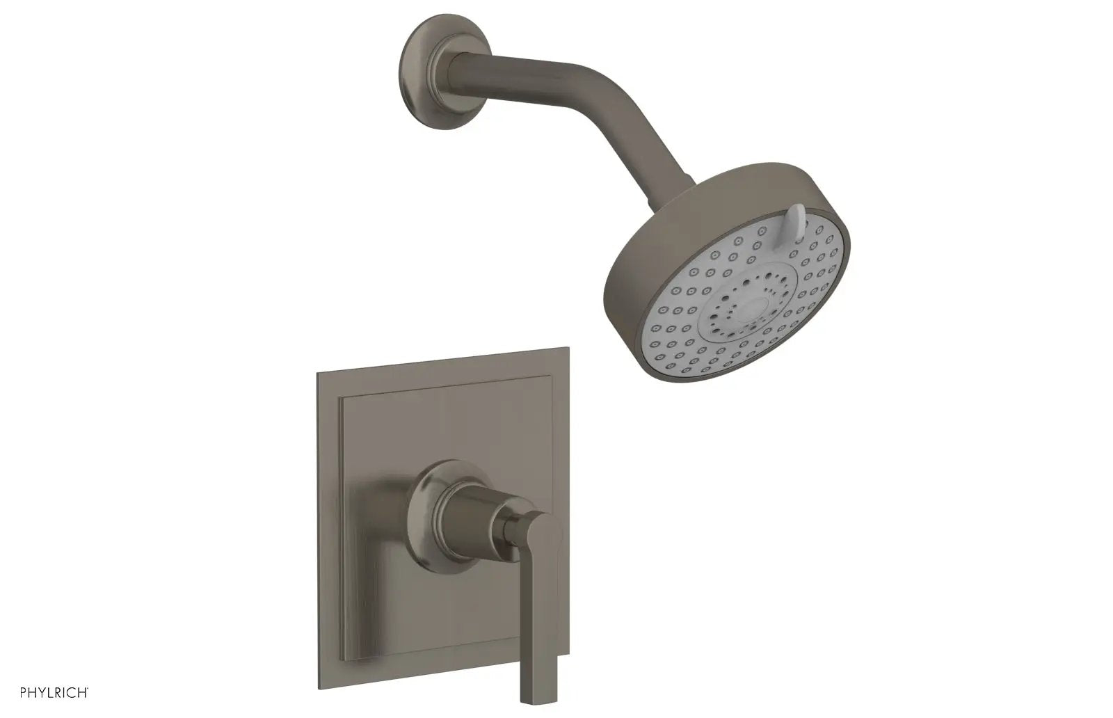 Phylrich HEX MODERN Pressure Balance Shower Set - Lever Handle by Phylrich
