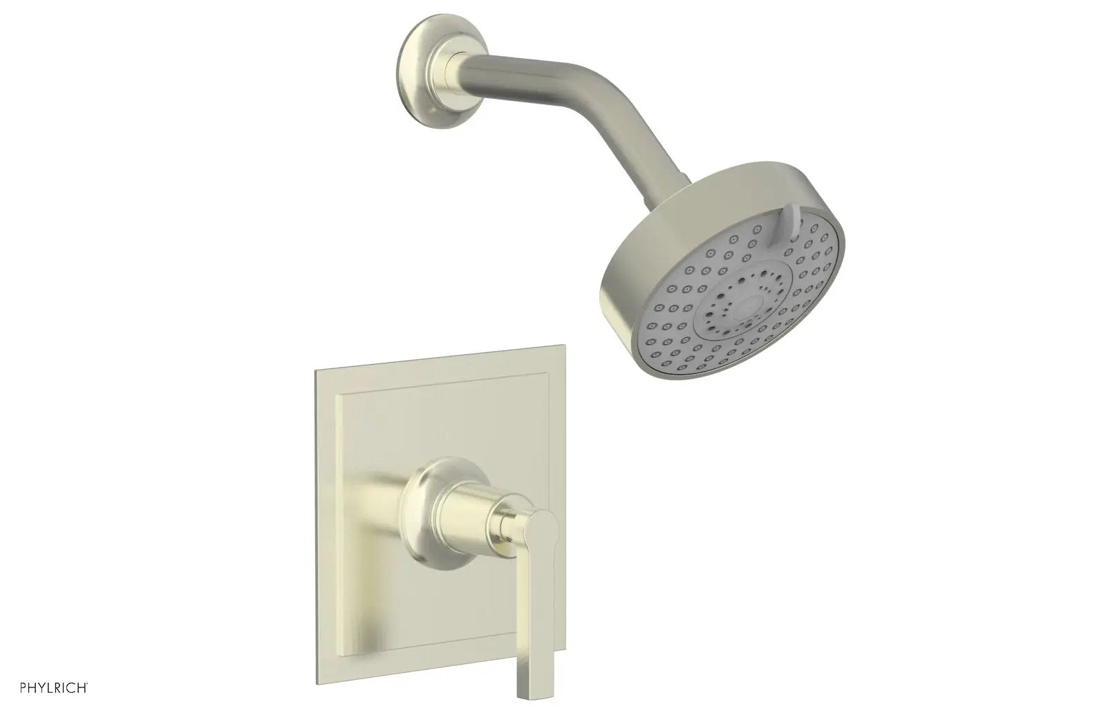 Phylrich HEX MODERN Pressure Balance Shower Set - Lever Handle by Phylrich