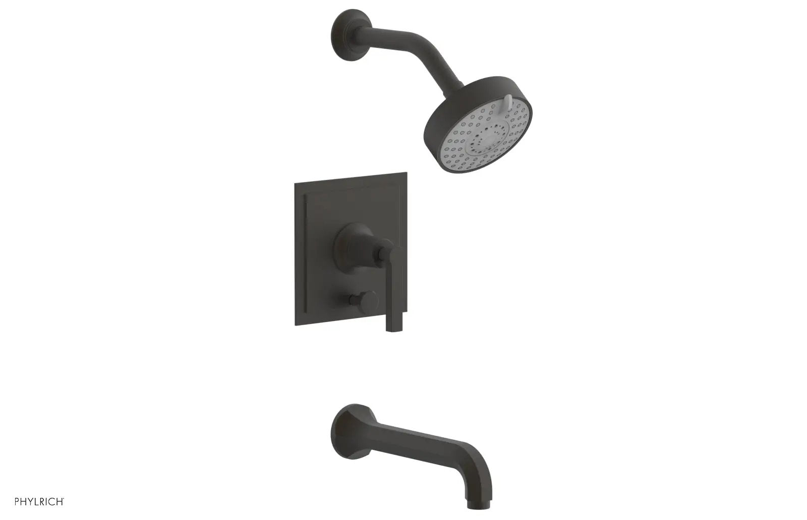 Phylrich HEX MODERN Pressure Balance Tub and Shower Set by Phylrich