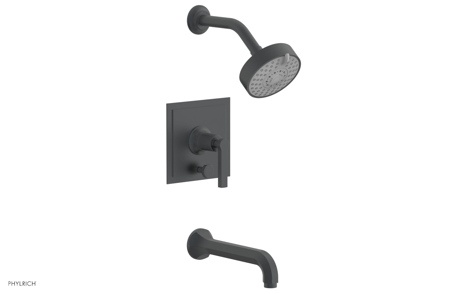 Phylrich HEX MODERN Pressure Balance Tub and Shower Set