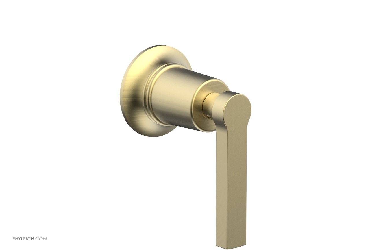 Phylrich HEX MODERN Volume Control/Diverter Trim - Lever Handle