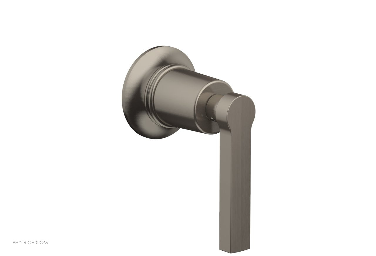 Phylrich HEX MODERN Volume Control/Diverter Trim - Lever Handle