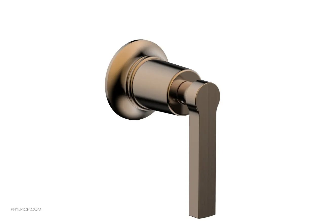 Phylrich HEX MODERN Volume Control/Diverter Trim - Lever Handle by Phylrich