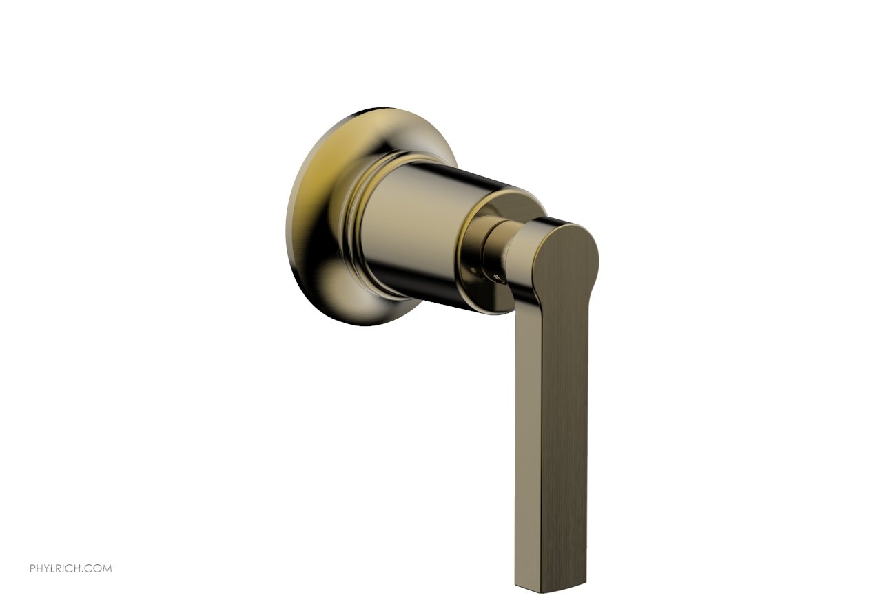 Phylrich HEX MODERN Volume Control/Diverter Trim - Lever Handle