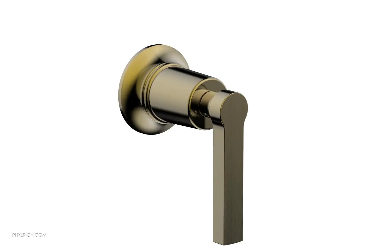 Phylrich HEX MODERN Volume Control/Diverter Trim - Lever Handle by Phylrich