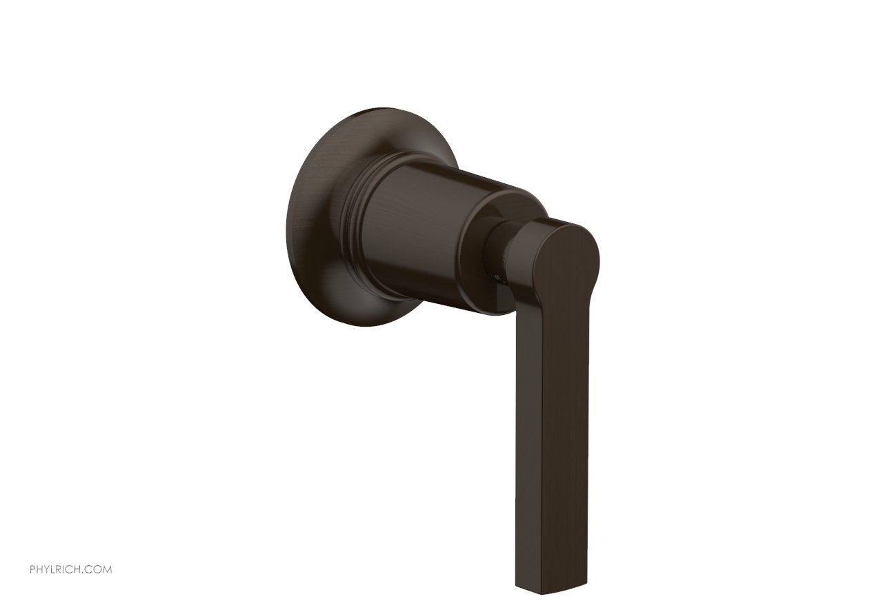 Phylrich HEX MODERN Volume Control/Diverter Trim - Lever Handle