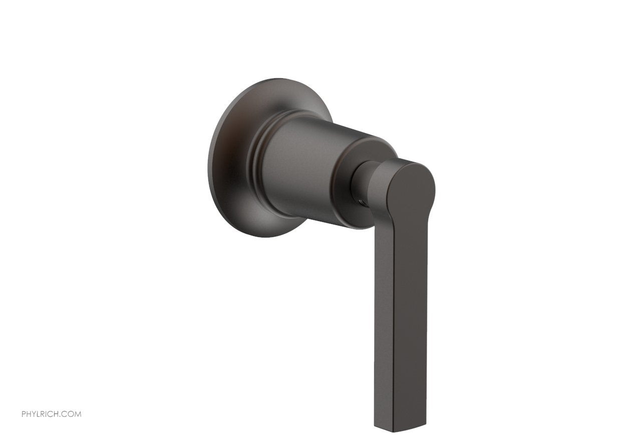 Phylrich HEX MODERN Volume Control/Diverter Trim - Lever Handle