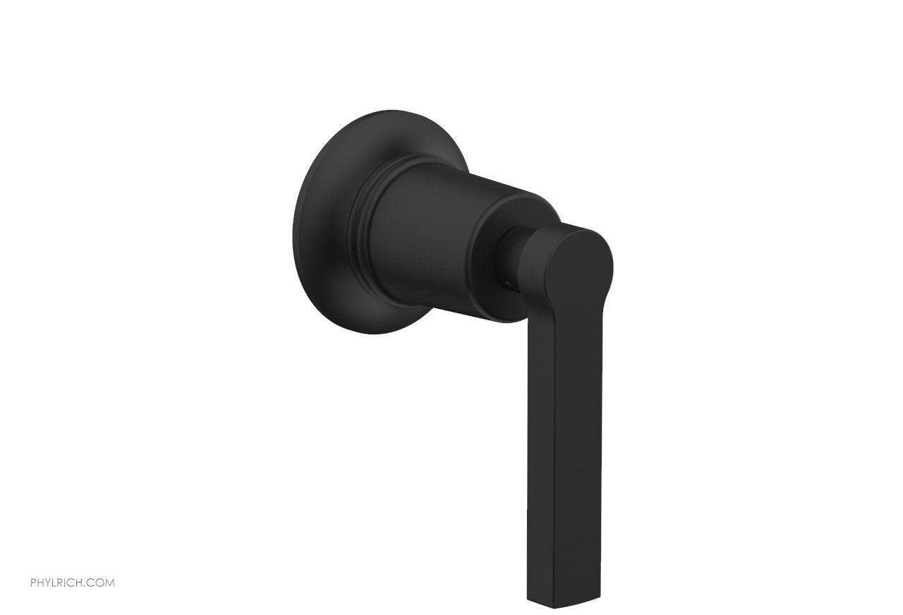 Phylrich HEX MODERN Volume Control/Diverter Trim - Lever Handle