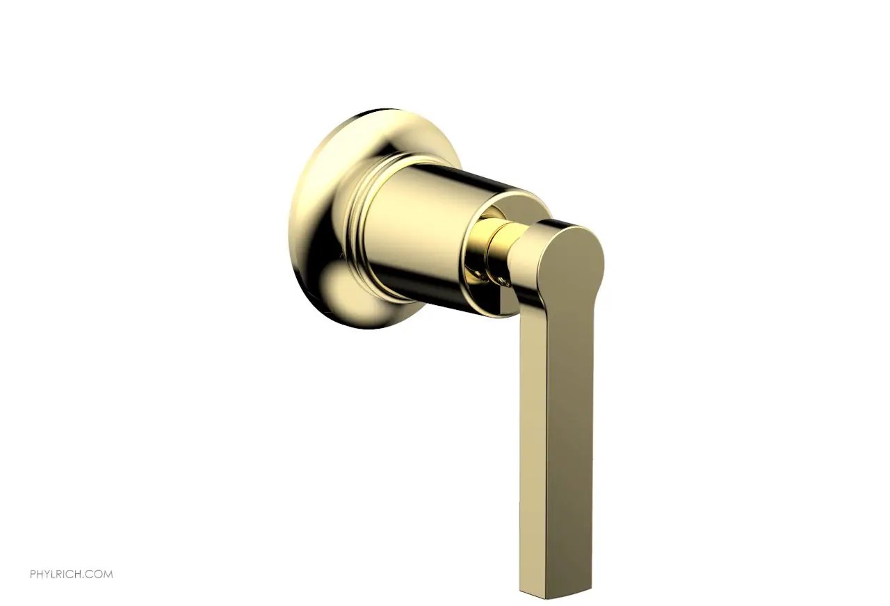 Phylrich HEX MODERN Volume Control/Diverter Trim - Lever Handle by Phylrich