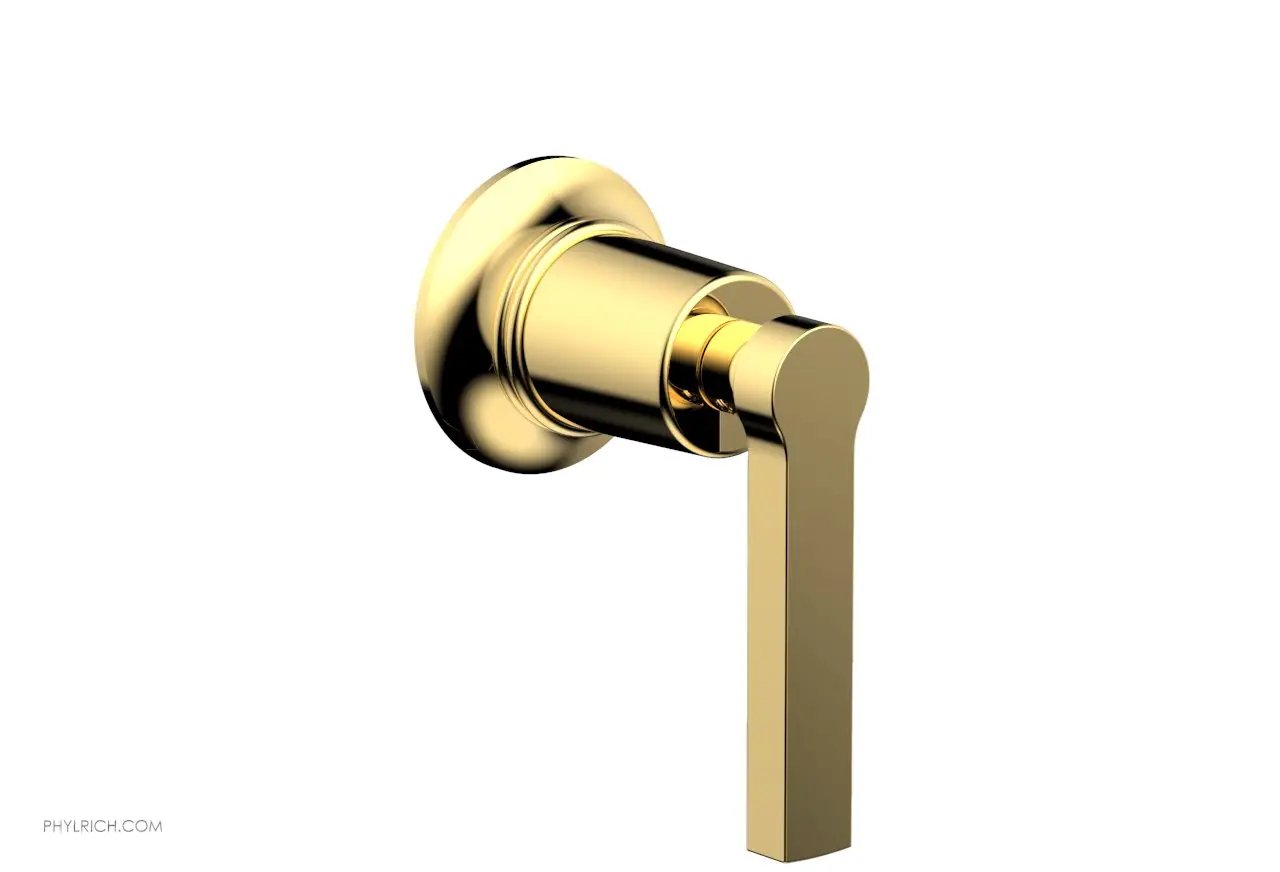 Phylrich HEX MODERN Volume Control/Diverter Trim - Lever Handle by Phylrich