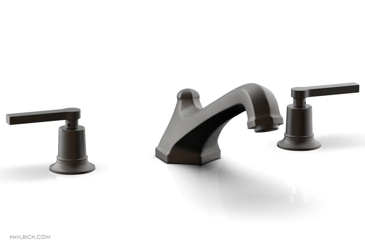 Phylrich HEX MODERN Deck Tub Set - Lever Handles by Phylrich