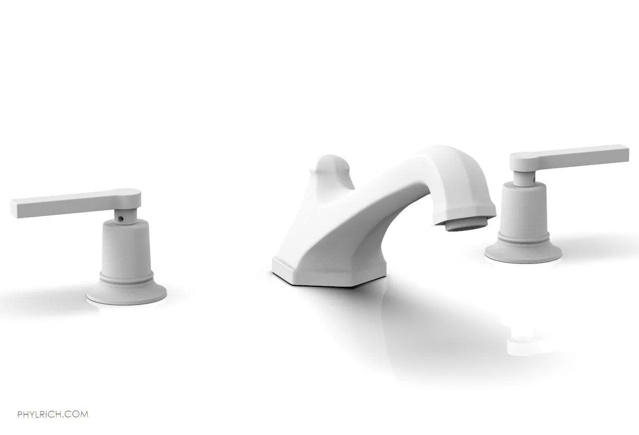 Phylrich HEX MODERN Deck Tub Set - Lever Handles by Phylrich