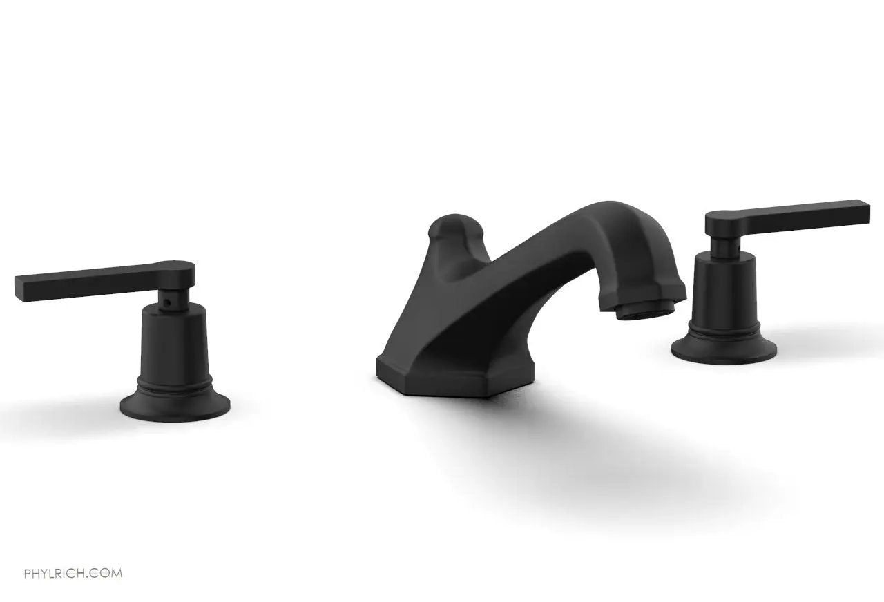 Phylrich HEX MODERN Deck Tub Set - Lever Handles by Phylrich