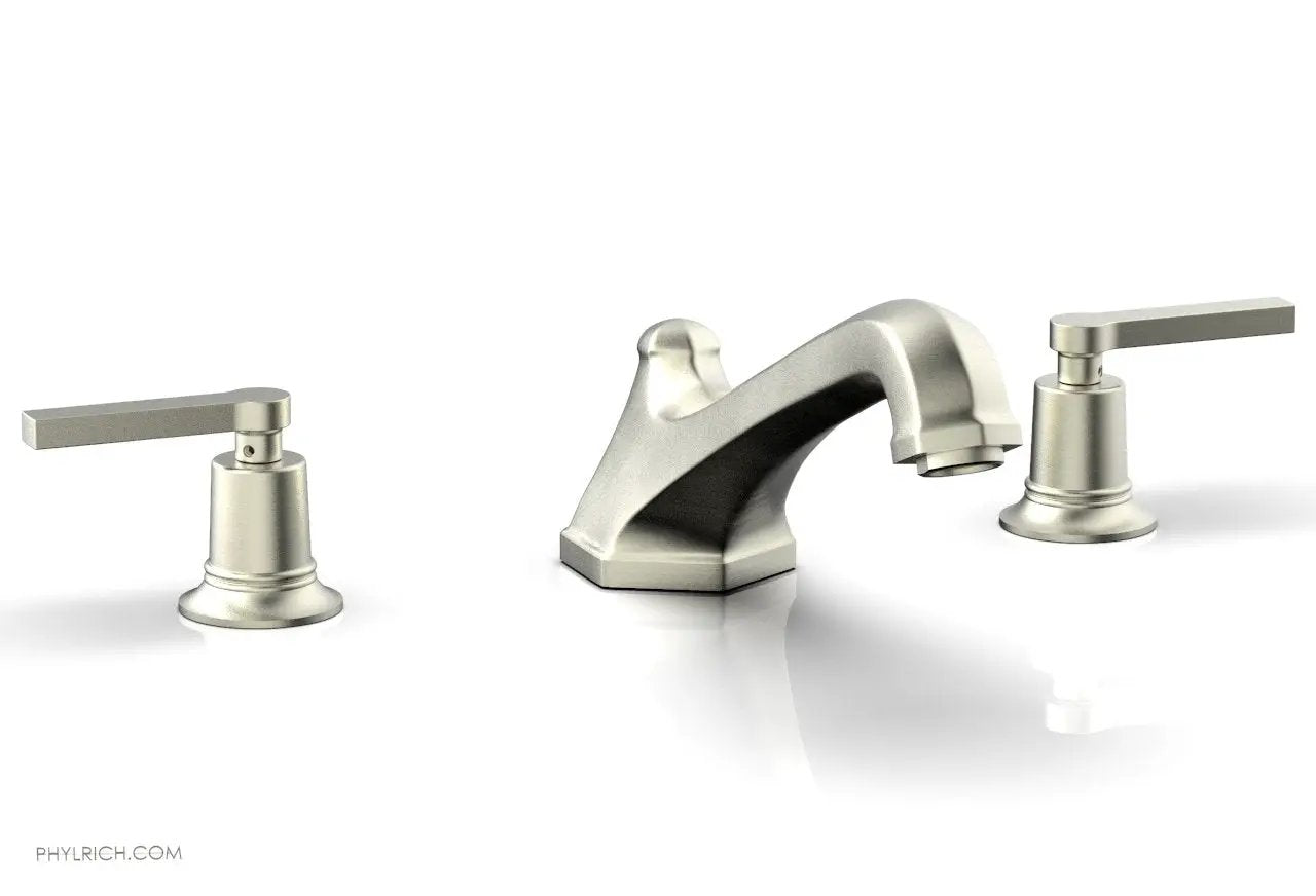Phylrich HEX MODERN Deck Tub Set - Lever Handles by Phylrich