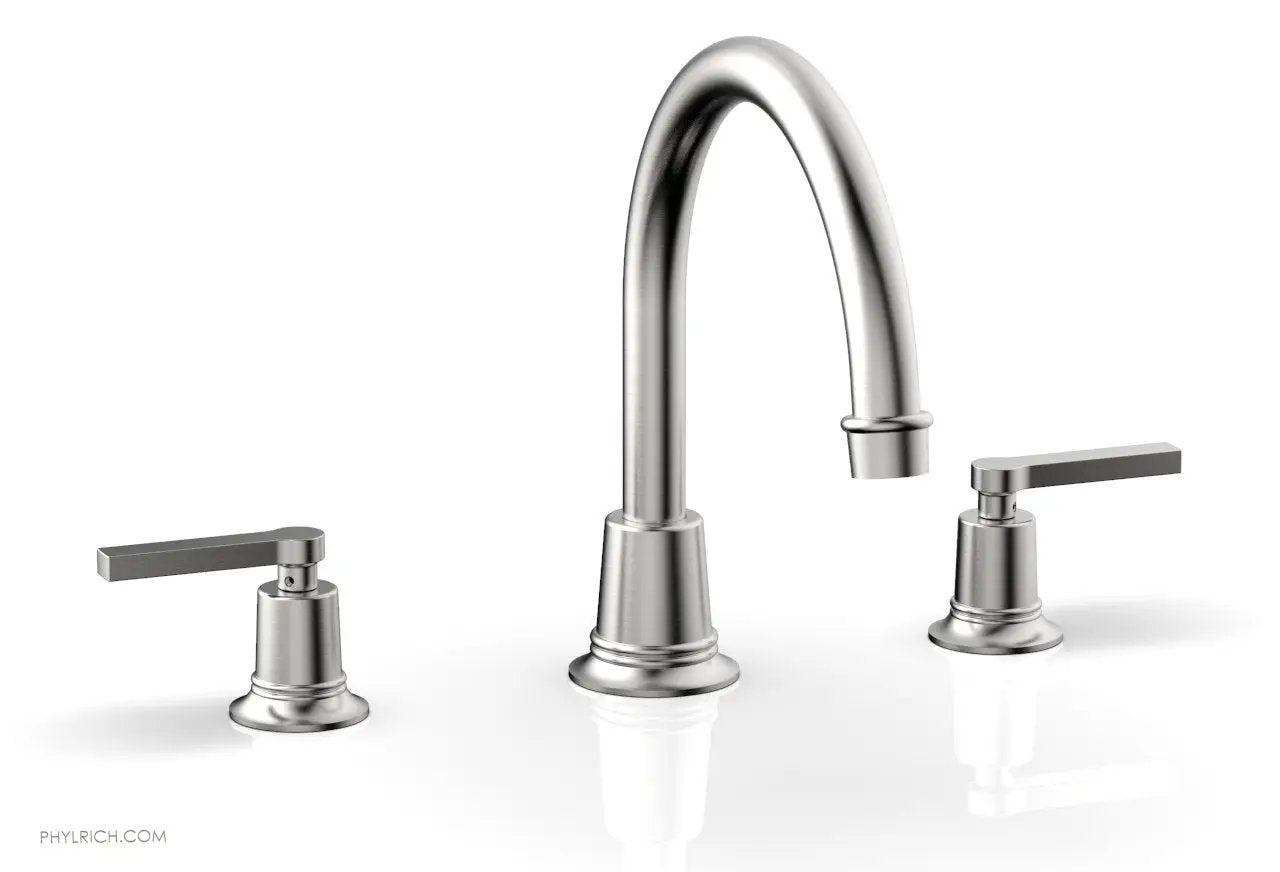 Phylrich HEX MODERN Deck Tub Set - Lever Handles by Phylrich