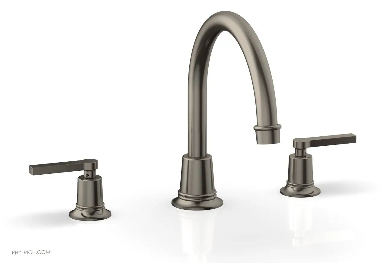 Phylrich HEX MODERN Deck Tub Set - Lever Handles by Phylrich