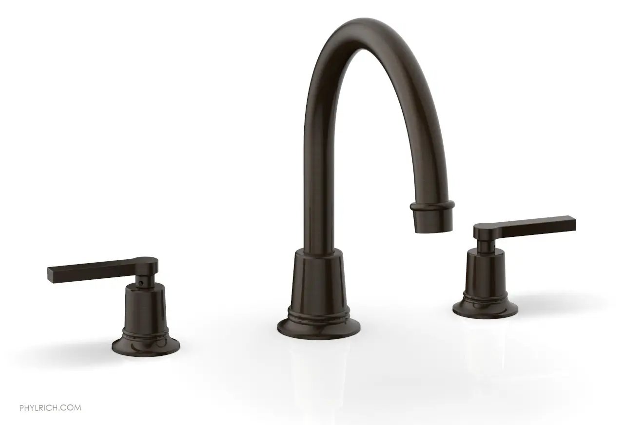 Phylrich HEX MODERN Deck Tub Set - Lever Handles by Phylrich
