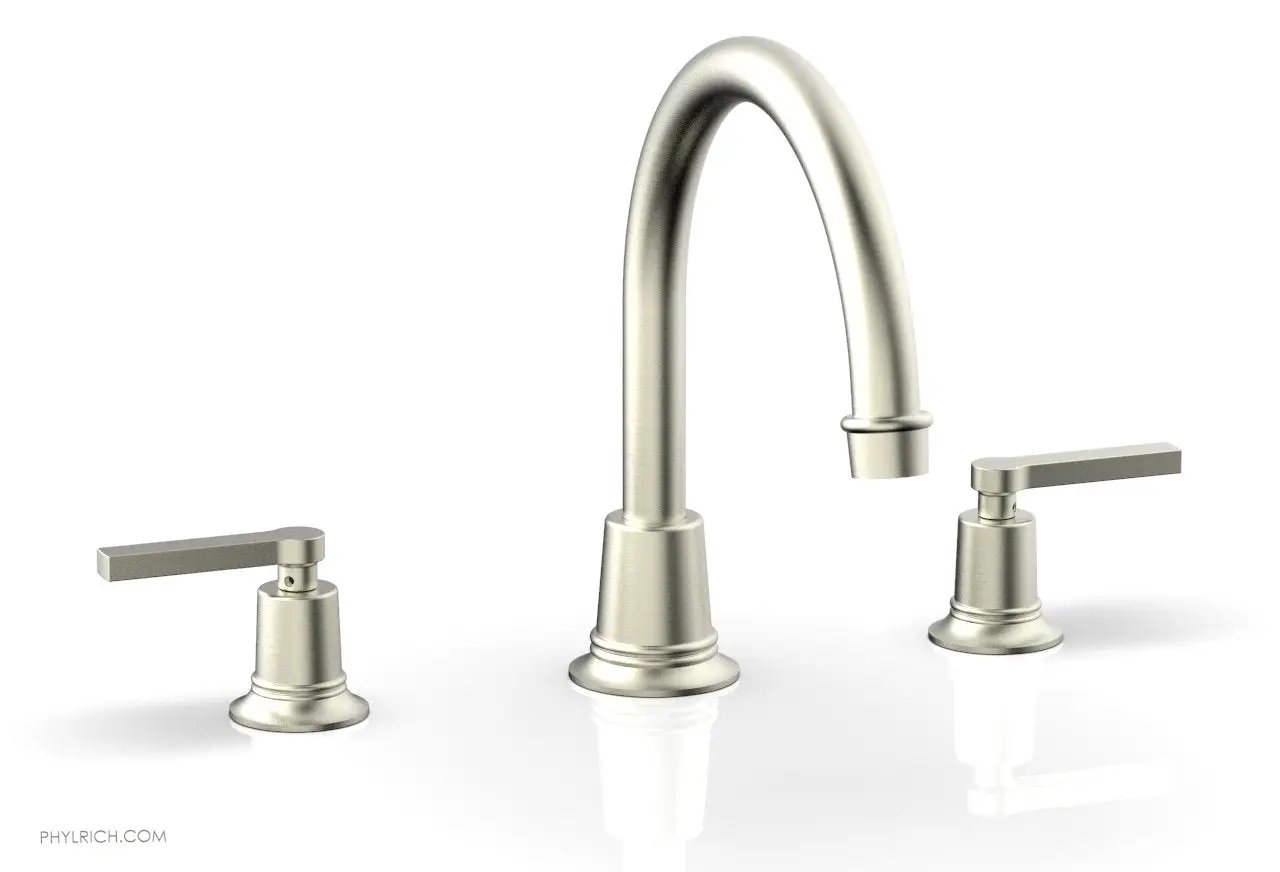 Phylrich HEX MODERN Deck Tub Set - Lever Handles by Phylrich